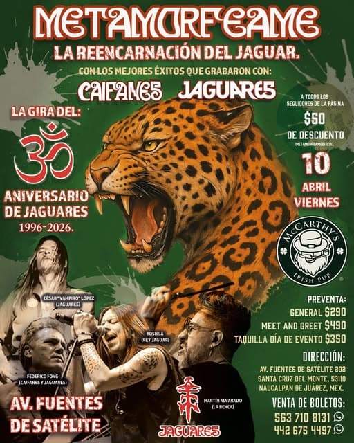 Metamorféame - La Reencarnación del Jaguar